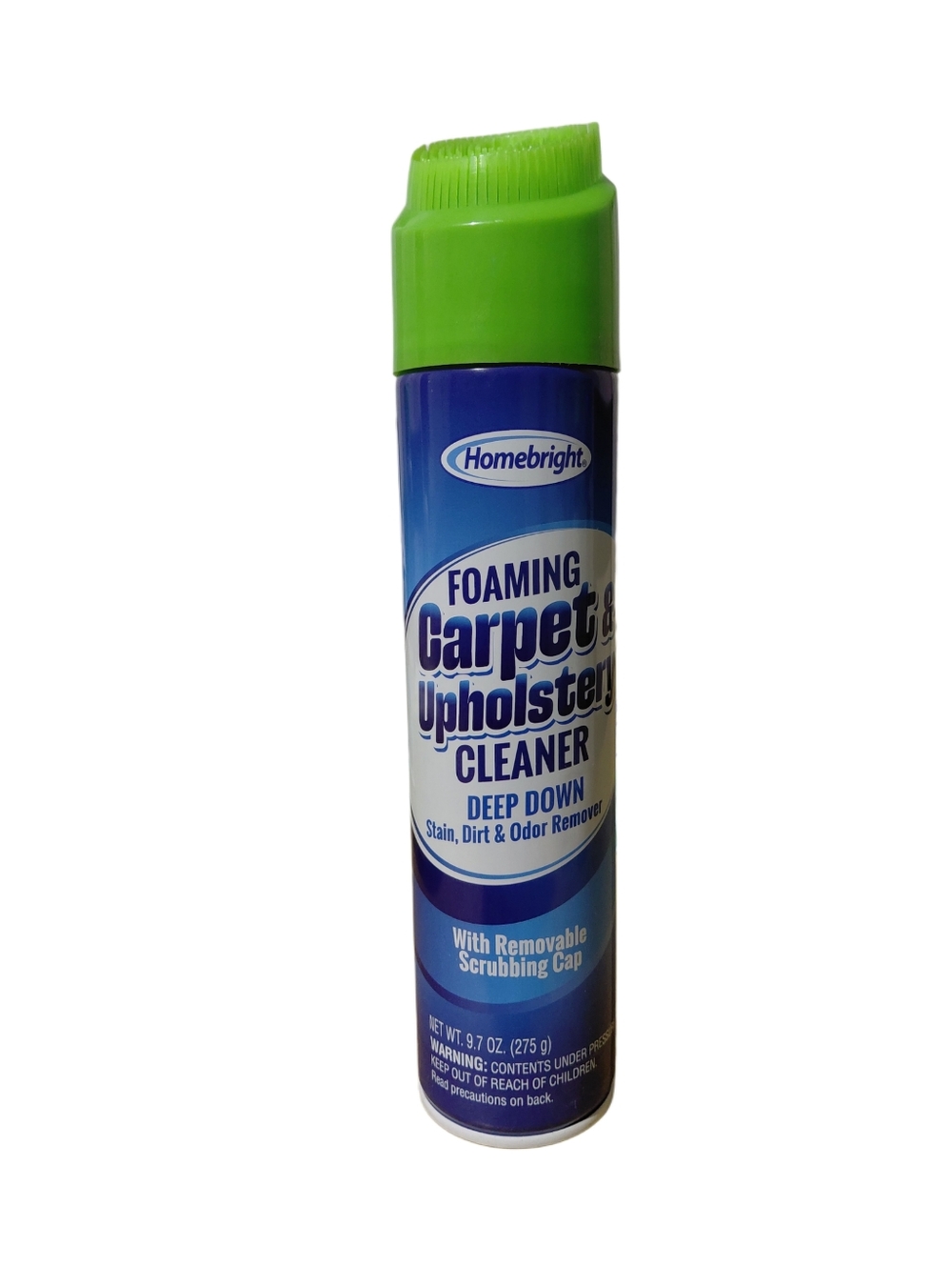 Homebright Foaming Carpet & Upholstery Cleaner - Green/Blue